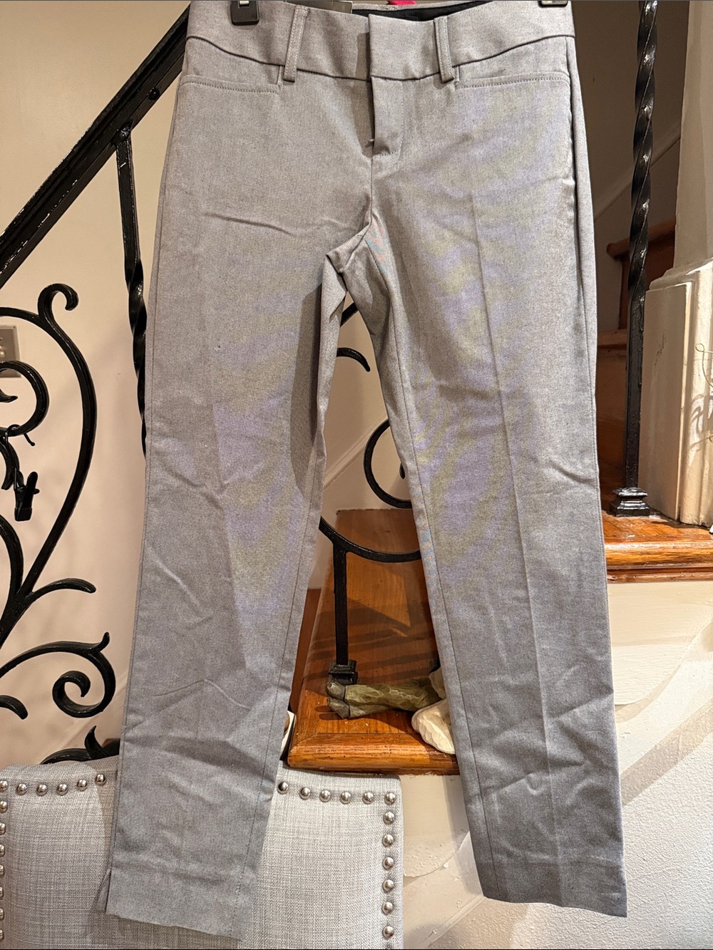 Banana Republic Light Gray Men's Dress Pants